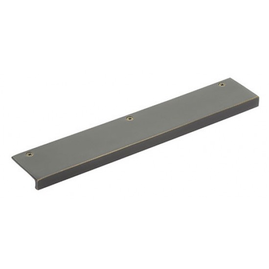 Emtek Sandcast Bronze 3" Rustic Modern Edge Pull (Medium Bronze)