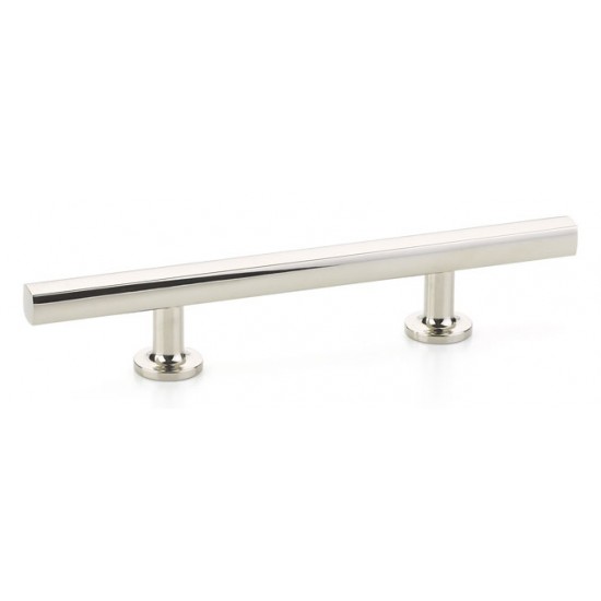 Emtek Urban Modern 3-1/2" Center-to-Center Freestone Extended Cabinet Pull (Polished Nickel)