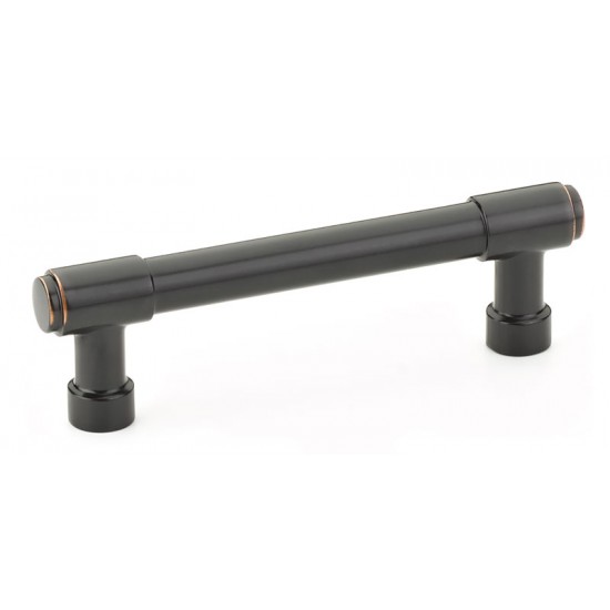 Emtek Industrial Modern 3-1/2" Center-to-Center Jasper Cabinet Pull (Oil Rubbed Bronze)