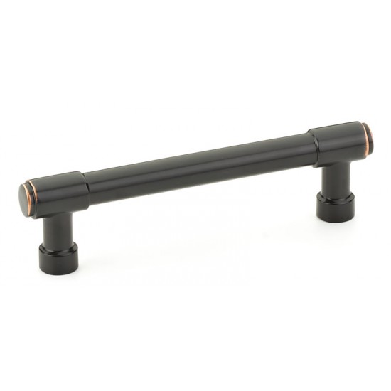 Emtek Industrial Modern 4" Center-to-Center Jasper Cabinet Pull (Oil Rubbed Bronze)