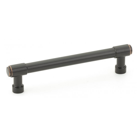 Emtek Industrial Modern 5" (128mm) Center-to-Center Jasper Cabinet Pull (Oil Rubbed Bronze)