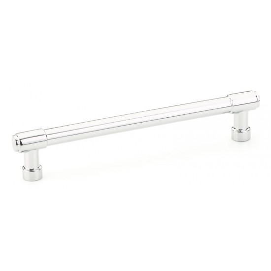 Emtek Industrial Modern 6" c.c. Jasper Cabinet Pull (Polished Chrome)