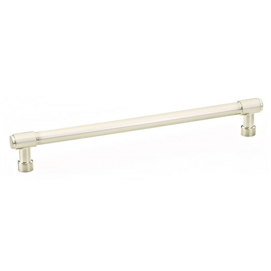 Emtek Industrial Modern 8" c.c. Jasper Cabinet Pull (Satin Nickel)