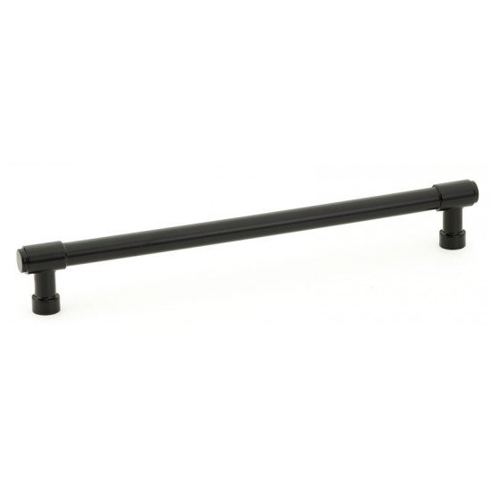 Emtek Industrial Modern 8" Center-to-Center Jasper Cabinet Pull (Flat Black)