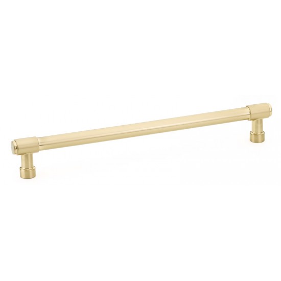 Emtek Industrial Modern 8" Center-to-Center Jasper Cabinet Pull (Satin Brass)