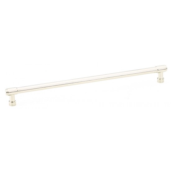 Emtek Industrial Modern 12" c.c. Jasper Appliance Pull (Polished Nickel)