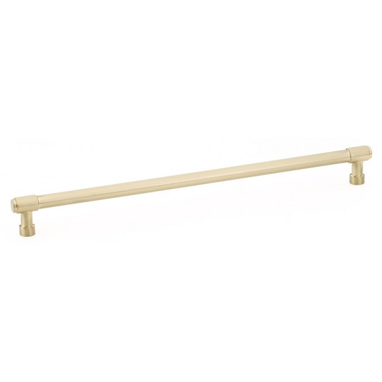 Emtek Industrial Modern 12" c.c. Jasper Appliance Pull (Satin Brass)