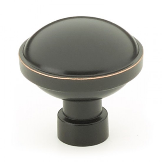 Emtek Industrial Modern 1-1/4" Brandt Cabinet Knob (Oil Rubbed Bronze)