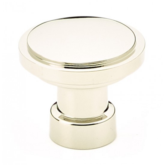 Emtek Industrial Modern 1-1/4" Haydon Cabinet Knob (Polished Nickel)