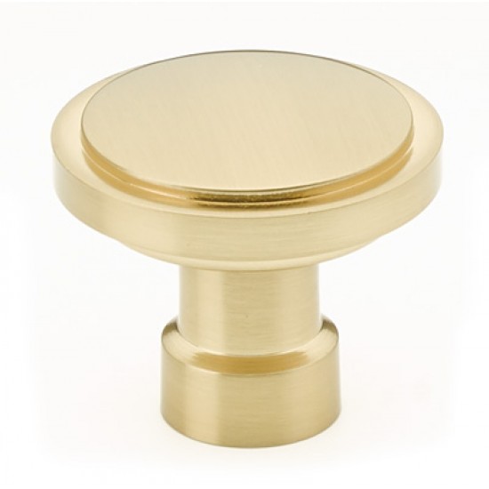 Emtek Industrial Modern 1-3/4" Haydon Cabinet Knob (Satin Brass)