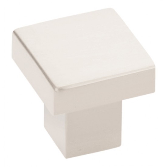 Emtek Modern Rectangular 1-1/4" Hunter Cabinet Knob (Satin Nickel)