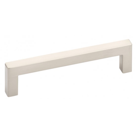 Emtek Modern Rectangular 10" Center-to-Center Warwick Cabinet Pull (Satin Nickel)