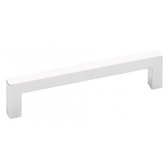 Emtek Modern Rectangular 10" Center-to-Center Warwick Cabinet Pull (Polished Chrome)