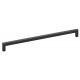 Emtek Modern Rectangular 18" Center-to-Center Warwick Appliance Pull (Flat Black)