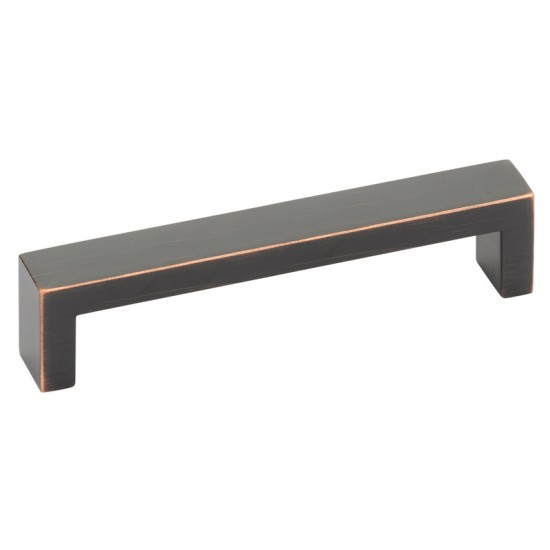 Emtek Modern Rectangular 10" Center-to-Center Keaton Cabinet Pull (Oil Rubbed Bronze)