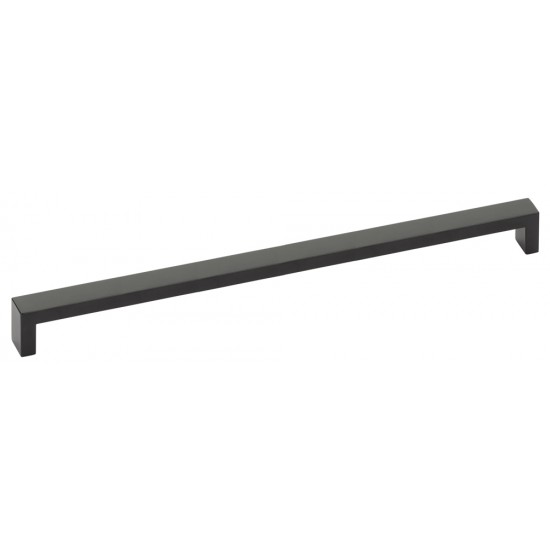 Emtek Modern Rectangular 18" Center-to-Center Keaton Appliance Pull (Flat Black)