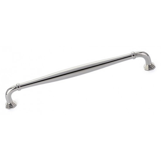 Emtek Transitional Heritage 18" Center-to-Center Blythe Appliance Pull (Polished Nickel)