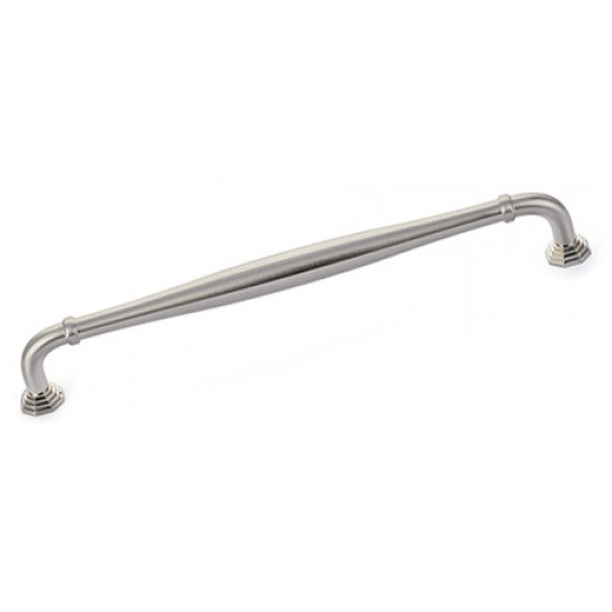 Emtek Transitional Heritage 18" Center-to-Center Blythe Appliance Pull (Satin Nickel)