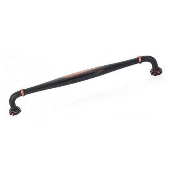 Emtek Transitional Heritage 12" Center-to-Center Blythe Appliance Pull (Oil Rubbed Bronze)