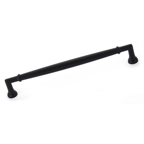 Emtek Transitional Heritage 18" Center-to-Center Westwood Appliance Pull (Flat Black)