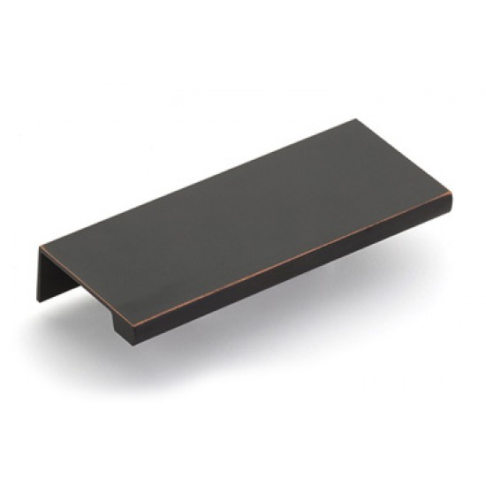 Emtek Contemporary 4-1/4" Cabinet Edge Pull (Oil Rubbed Bronze)