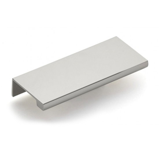 Emtek Contemporary 4-1/4" Cabinet Edge Pull (Polished Chrome)