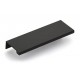 Emtek Contemporary 5-1/4" Cabinet Edge Pull (Flat Black)