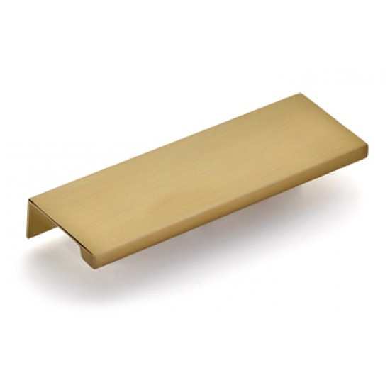 Emtek Contemporary 5-1/4" Cabinet Edge Pull (Satin Brass)