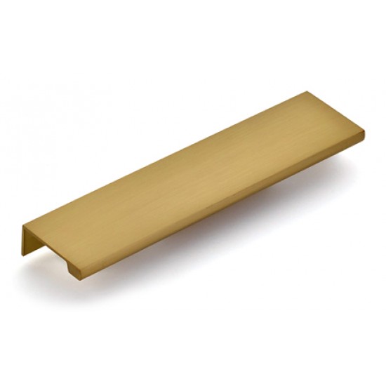 Emtek Contemporary 7-1/4" Cabinet Edge Pull (Satin Brass)