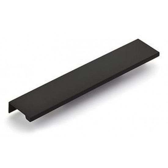 Emtek Contemporary 9-1/4" Cabinet Edge Pull (Flat Black)