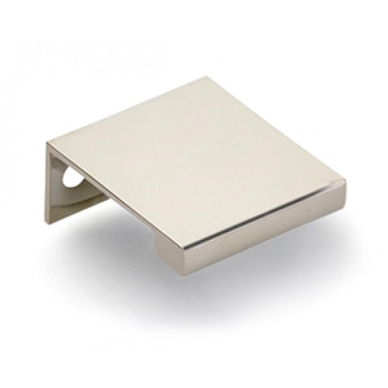 Emtek Contemporary 1-1/2" Cabinet Edge Pull (Polished Nickel)