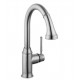 Hansgrohe 04215 Talis C 9 7/8" Single Handle Deck Mounted 2-Spray High-Arc Pull-Down Kitchen Faucet