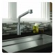 Hansgrohe 04247 Talis S 10" Single Handle Deck Mounted 2-Spray SemiArc Pull-Out Kitchen Faucet
