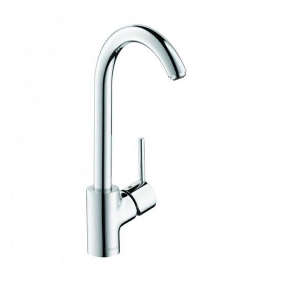 Hansgrohe 04870 Talis S 7" Single Handle Deck Mounted Aerated Spray High-Arc Kitchen Faucet