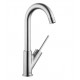 Hansgrohe 10826 Axor Starck 5 5/8" Single Handle Deck Mounted Aerated Spray High-Arc Pull-Down Kitchen Faucet