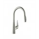 Hansgrohe 72813 Talis S 9" Single Handle Deck Mounted 2-Spray High-Arc Pull-Down Kitchen Faucet