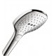 Hansgrohe 26521 Raindance Select E 120 Air 4 3/4" 3-Jet Handshower with QuickClean, AirPower and Select Technologies