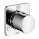 Hansgrohe 34934 Axor Citterio M 4 1/8" Trio/Quattro Diverter Trim with Knob Handle