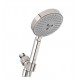 Hansgrohe 04187 Raindance S 120 4 1/2" Air 3-Jet Handshower Set with QuickClean and AirPower Technologies