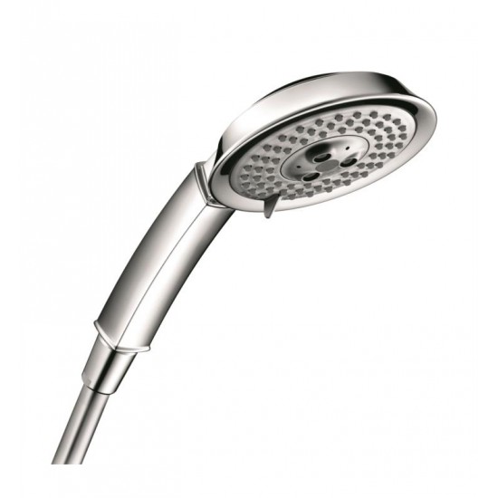 Hansgrohe 28548 Raindance C 100 Air 4 5/8" 3-Jet Handshower with QuickClean and AirPower Technologies