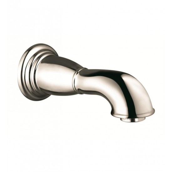 Hansgrohe 06088 C Accessories 6 7/8" Wall Mount Tub Spout