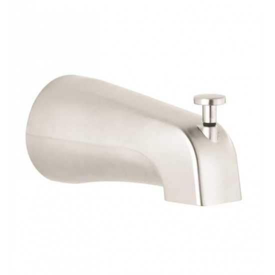 Hansgrohe 06501 Commercial 5 1/2" Wall Mount Tub Spout with Diverter