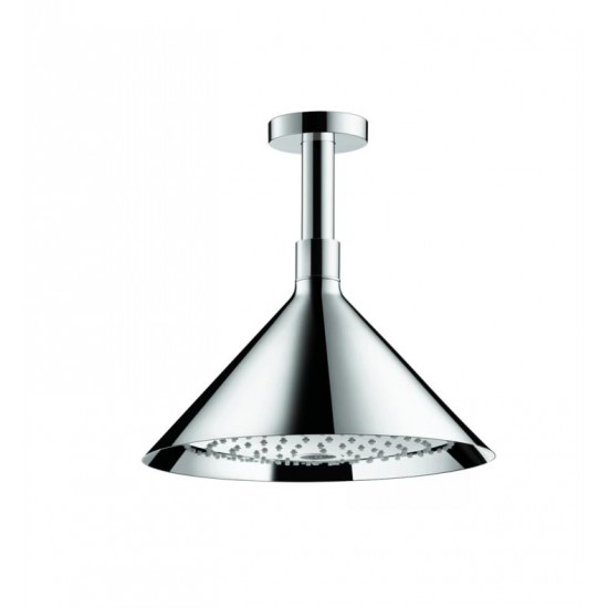Hansgrohe 26022001 Axor 240 11" Ceiling Mount Round 2-Jet Showerhead in Chrome