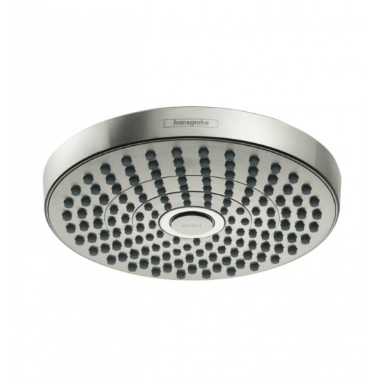 Hansgrohe 26523 Croma Select S 180 Green 7 3/8" Wall Mount Round 2-Jet Showerhead