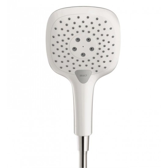 Hansgrohe 26550 Raindance Select E 150 Air 5 1/4" 3-Jet Handshower with QuickClean, AirPower and Select Technologies