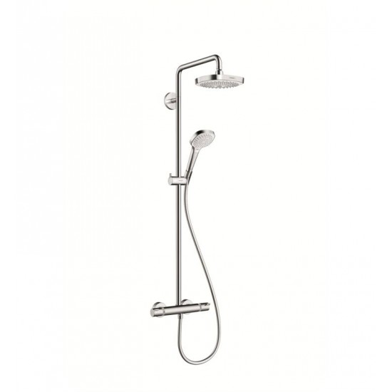 Hansgrohe 27257 Croma Select E 180 44 7/8" Shower Set with Showerhead and Handshower