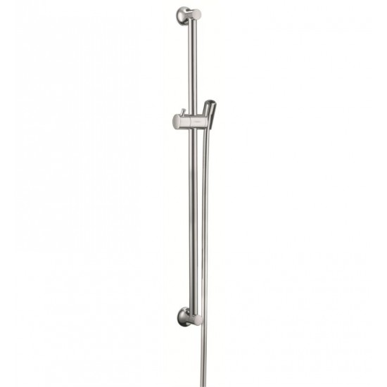 Hansgrohe 27617 Croma 100 Unica C 26 3/4" Angle Adjustable Wallbar Handshower with Techniflex Hose