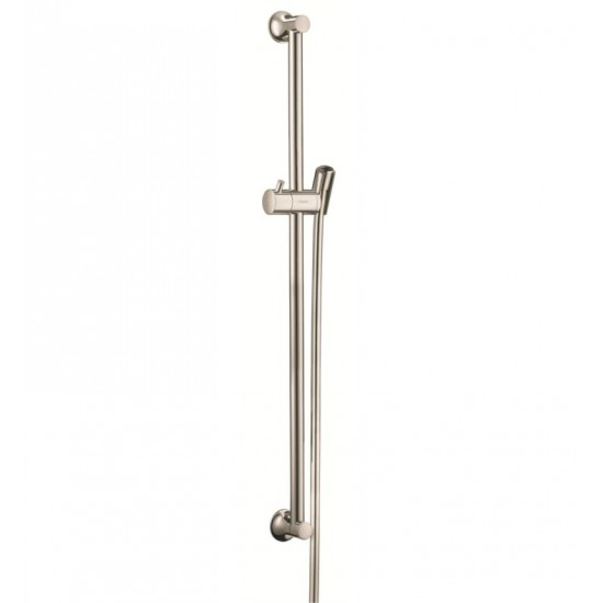 Hansgrohe 27617 Croma 100 Unica C 26 3/4" Angle Adjustable Wallbar Handshower with Techniflex Hose