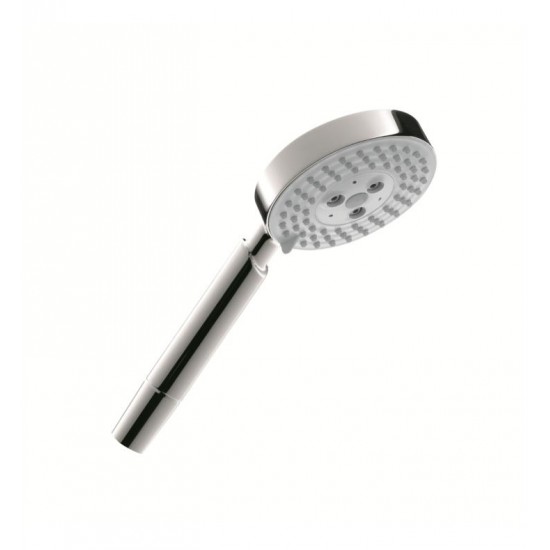 Hansgrohe 28504 Raindance S 100 Air 6 1/8" 3-Jet Handshower with QuickClean and AirPower Technologies