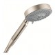 Hansgrohe 28504 Raindance S 100 Air 6 1/8" 3-Jet Handshower with QuickClean and AirPower Technologies
